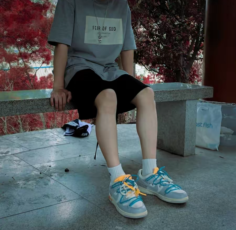 Giày Nike Off-White x Dunk Low 'Lot 04 of 50' DM1602-114 - Ảnh 7