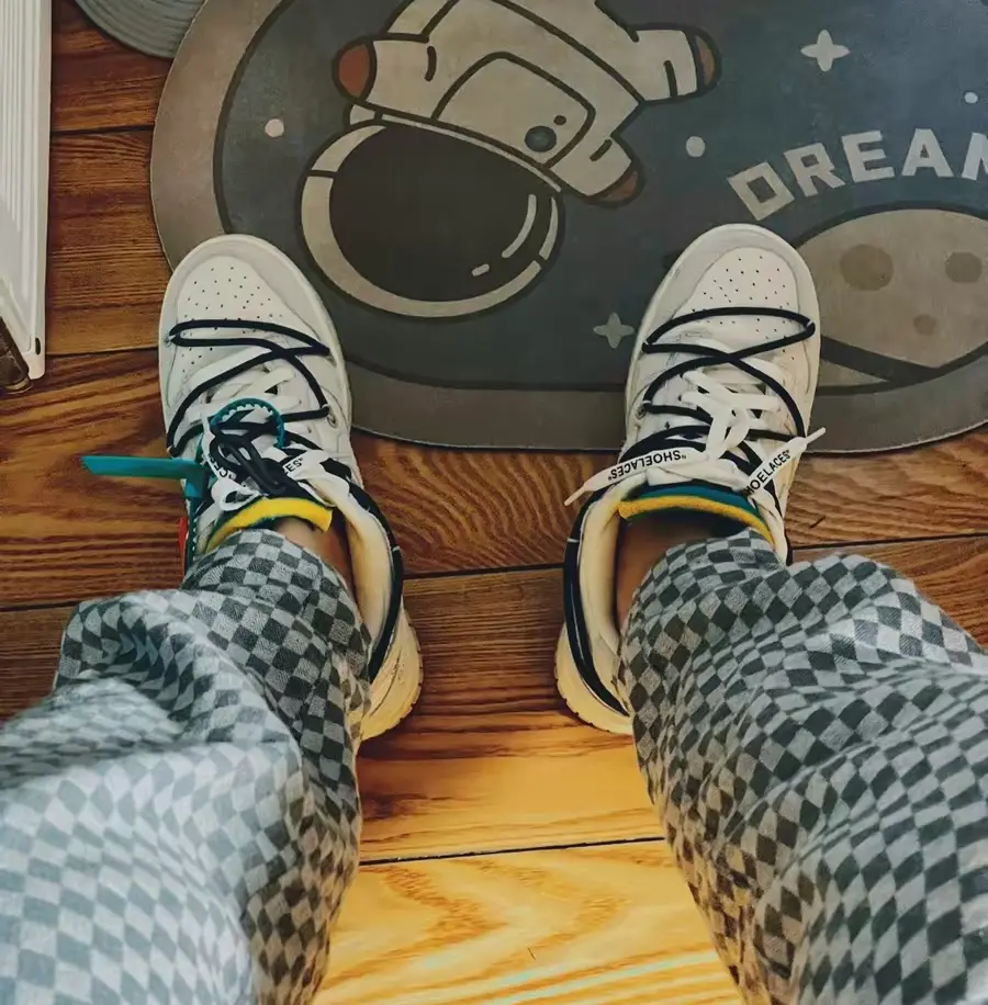 Giày Nike Off-White x Dunk Low 'Lot 20 of 50' DJ0950-115 - Ảnh 6
