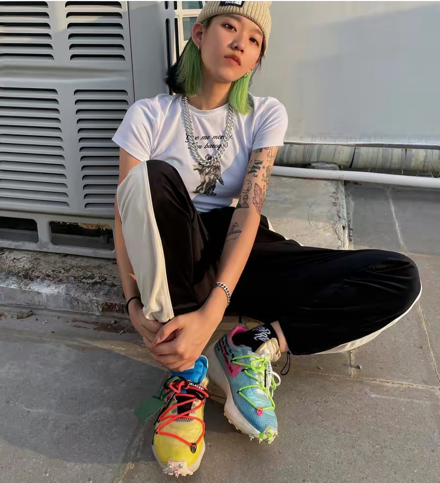 Giày Nike Off-White x Wmns Vapor Street 'Tour Yellow' CD8178-700 - Ảnh 8