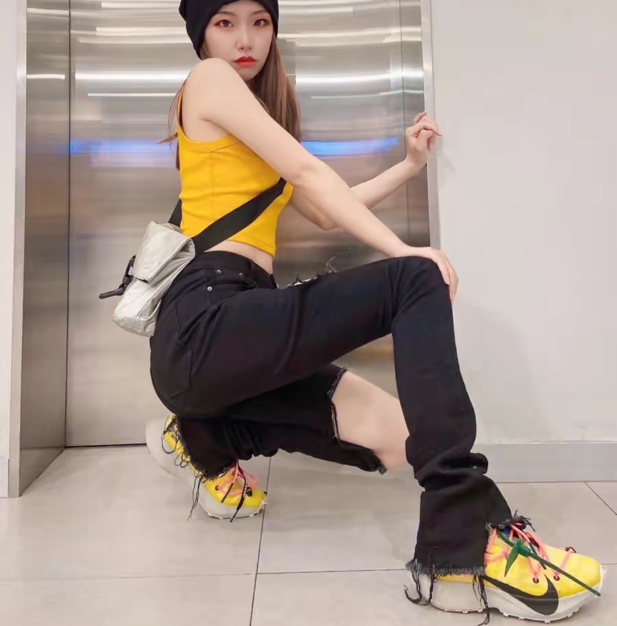 Giày Nike Off-White x Wmns Vapor Street 'Tour Yellow' CD8178-700 - Ảnh 6