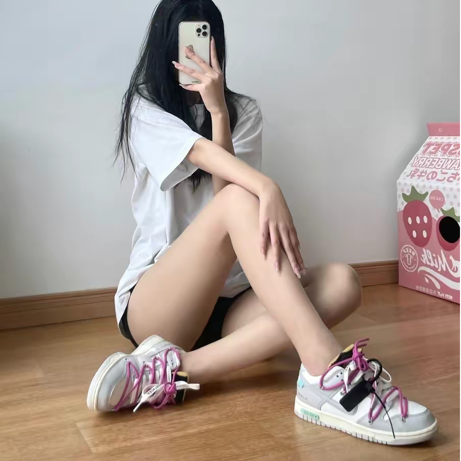 Giày Nike Off-White x Dunk Low 'Lot 30 of 50' DM1602-122 - Ảnh 6