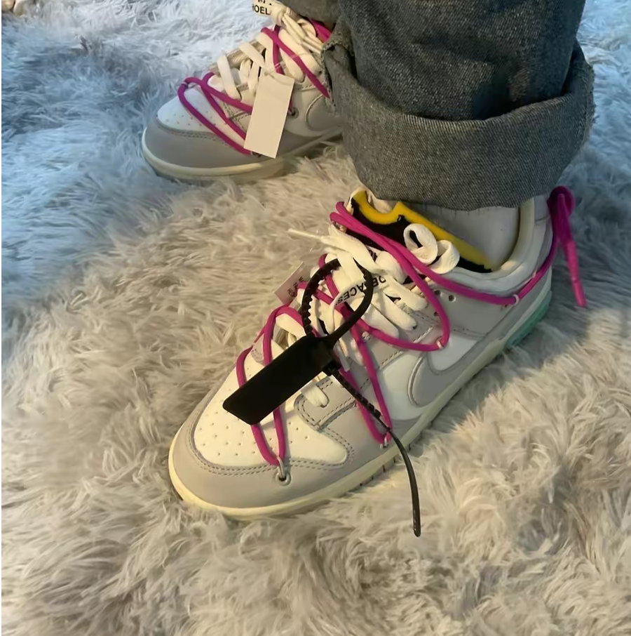 Giày Nike Off-White x Dunk Low 'Lot 30 of 50' DM1602-122 - Ảnh 4