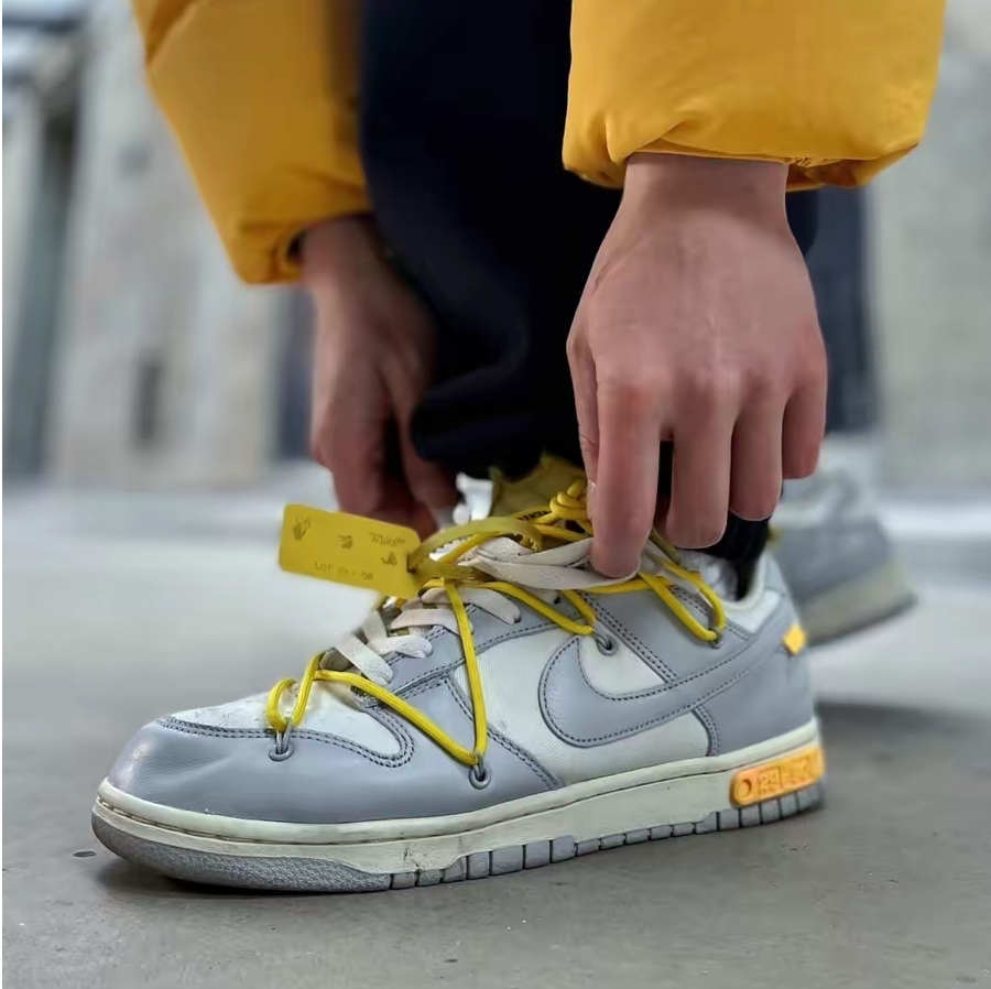 Giày Nike Off-White x Dunk Low 'Lot 29 of 50' DM1602-103 - Ảnh 4