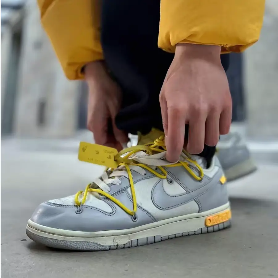 Giày Nike Off-White x Dunk Low 'Lot 29 of 50' DM1602-103 - Ảnh 4