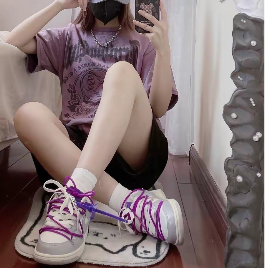 Giày Nike Off-White x Dunk Low 'Lot 28 of 50' DM1602-111 - Ảnh 4