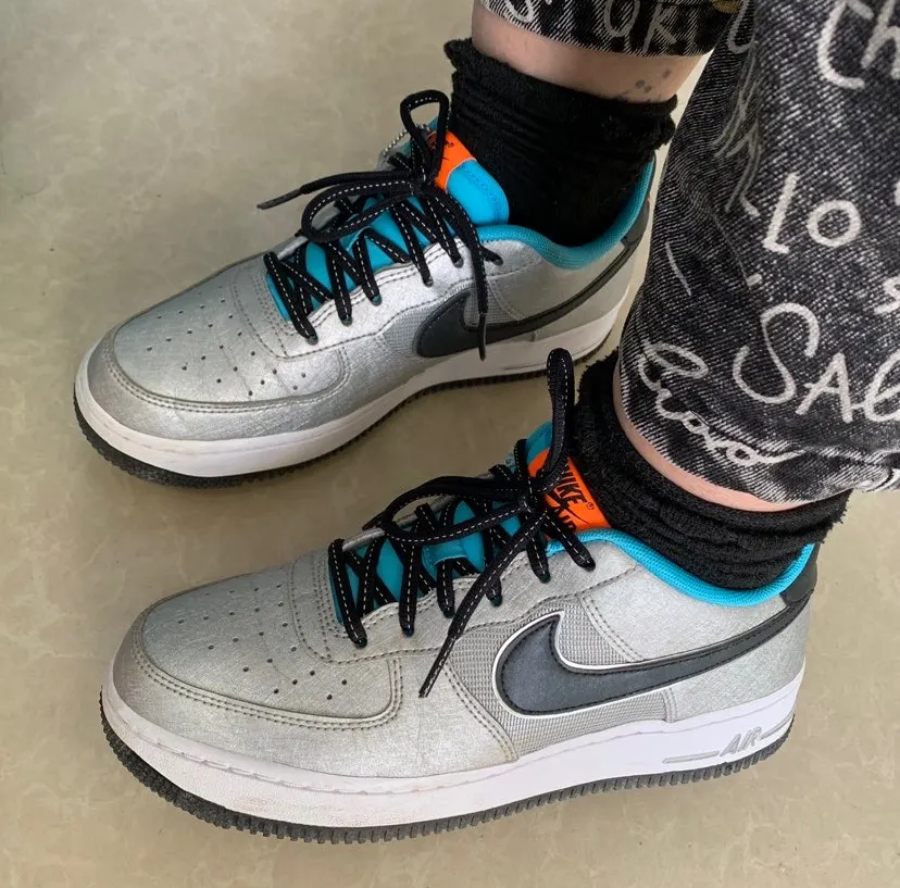 Giày Nike Air Force 1 GS 'Sky Nike' CW6011-001 - Ảnh 2