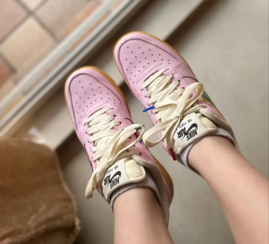 Giày Nike Air Force 1 Low 'Feel Free Let's Talk' DX2667-600 - Ảnh 5