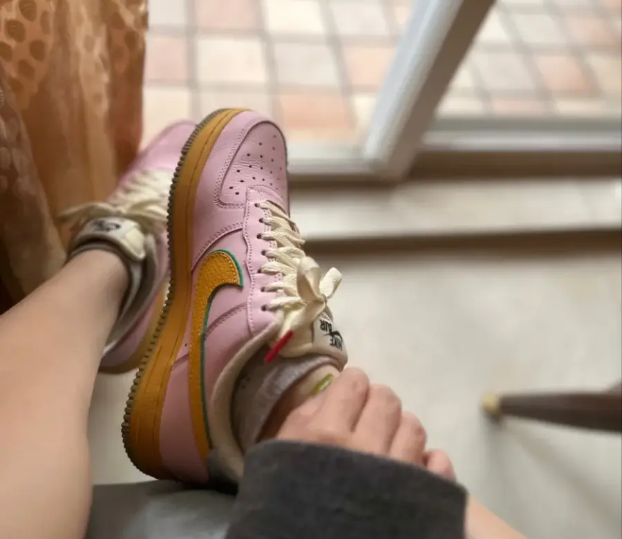 Giày Nike Air Force 1 Low 'Feel Free Let's Talk' DX2667-600 - Ảnh 3