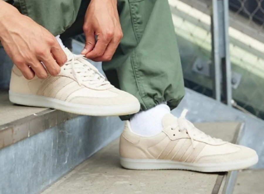 Giày Adidas Samba 'Linen Savanna' FZ5603 - Ảnh 3