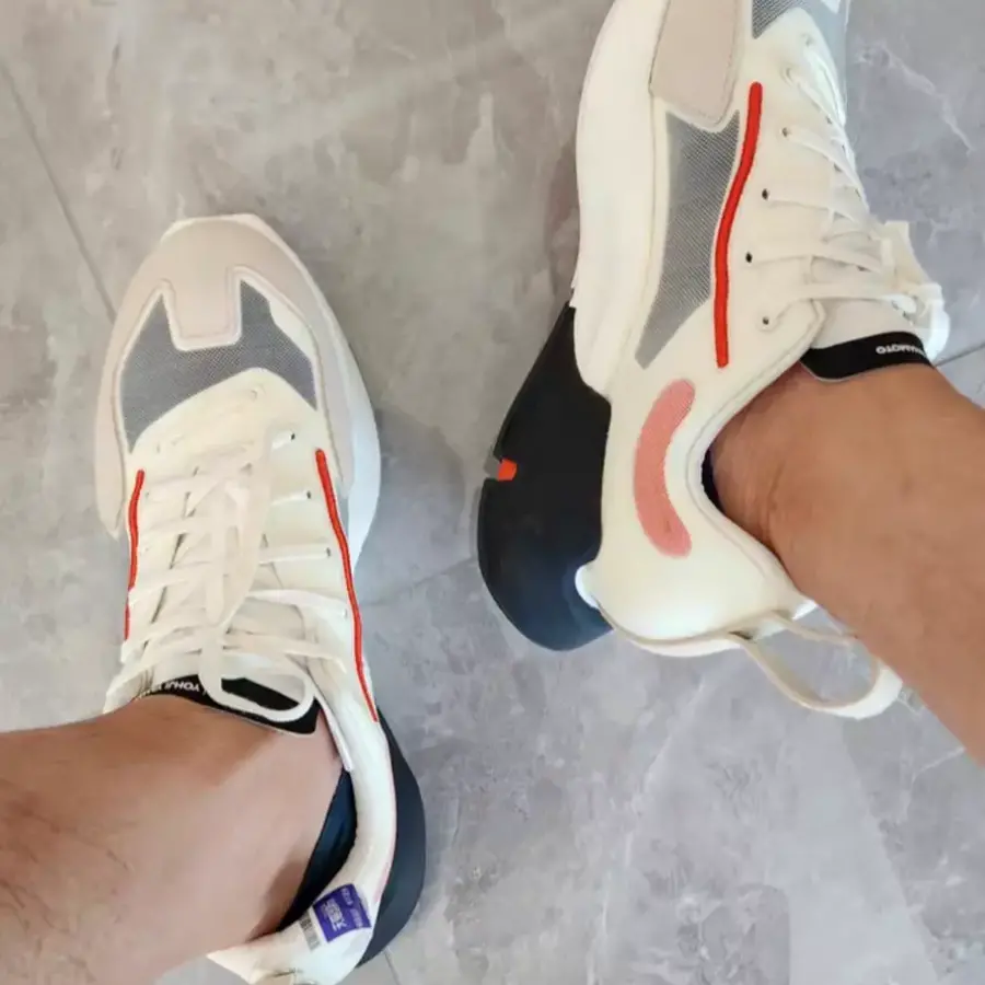 Alternative view of Giày Adidas Y-3 Orisan 'White Bold Orange' GX6080