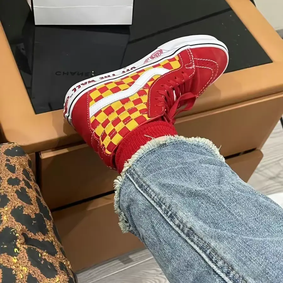 Giày Vans Sk8-Hi Reissue x SE Bikes 'PK Ripper' VN0A4BV8A0F - Ảnh 3