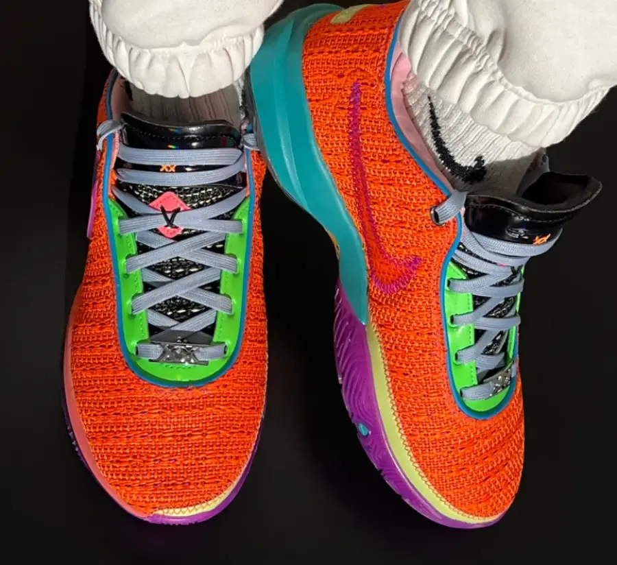 Giày Nike Lebron XX EP 'Total Orange' DJ5422-800 - Ảnh 3