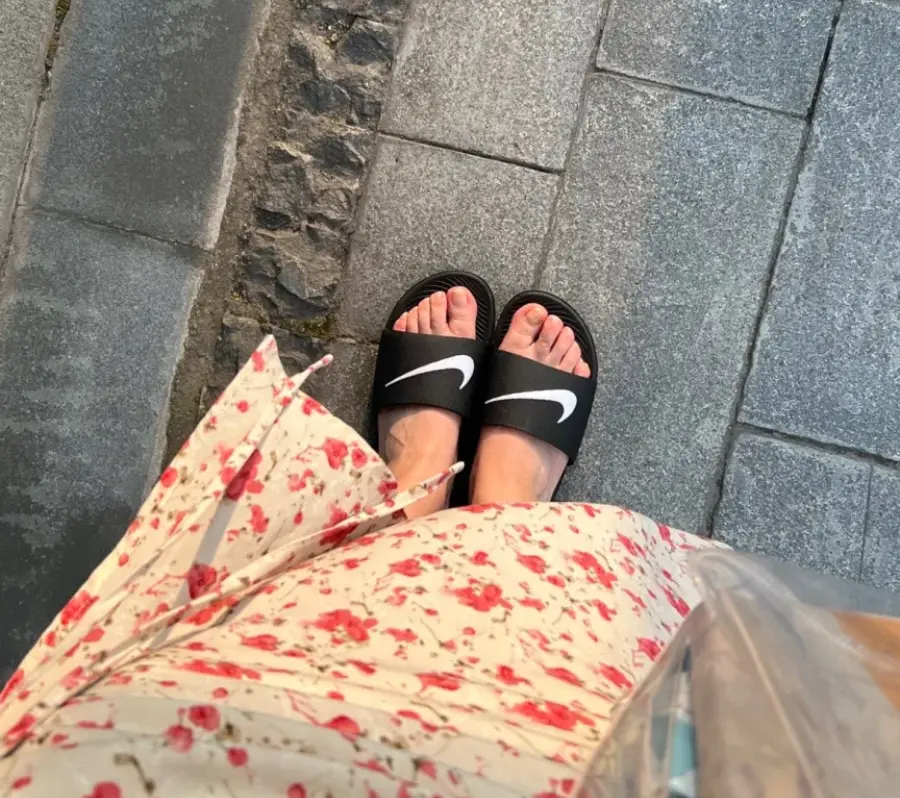 Dép Nike Kawa Slide GS 'Black' 819352-001 - Ảnh 5