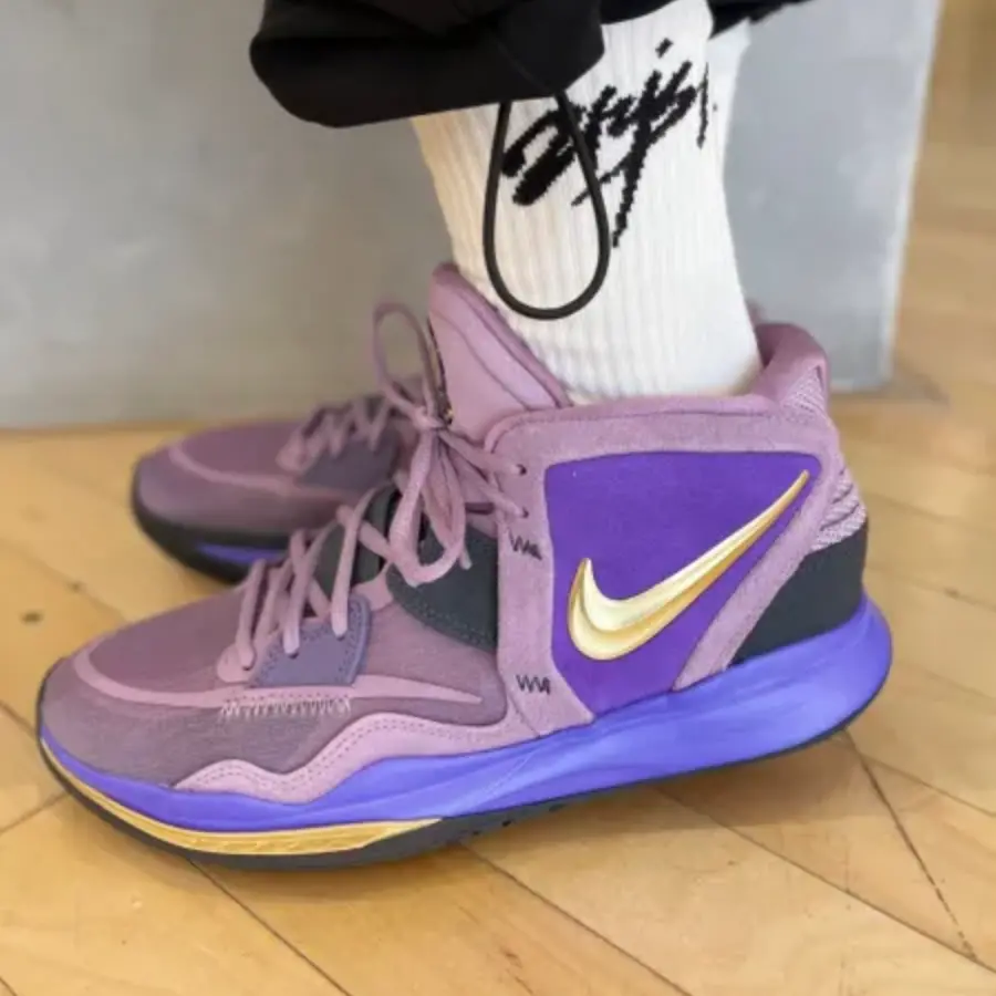 Giày Nike Kyrie Infinity 8 'Purple Gold' DC9134-500 - Ảnh 7