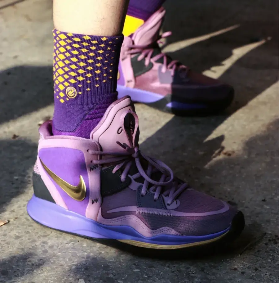 Giày Nike Kyrie Infinity 8 'Purple Gold' DC9134-500 - Ảnh 6