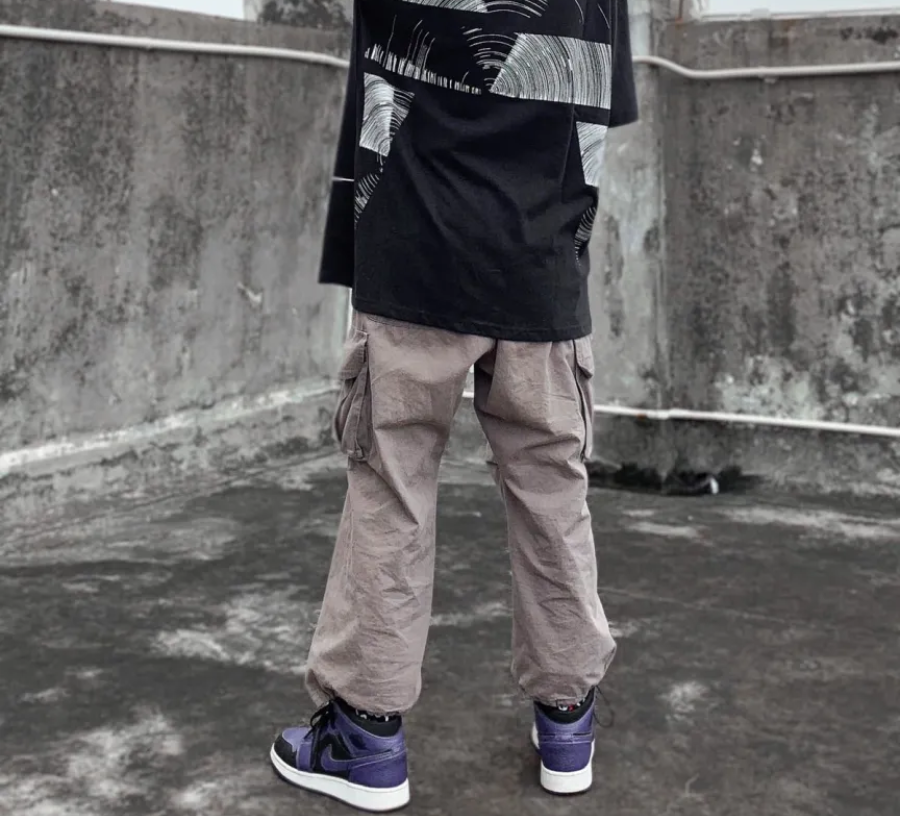 Giày Nike Air Jordan 1 Mid Black 'Dark Concord' 554724-051 - Ảnh 6