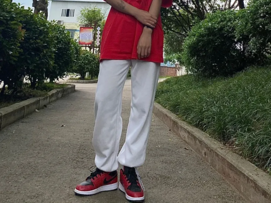 Giày Nike Air Jordan 1 Low GS 'Reverse Bred' 553560-605 - Ảnh 8