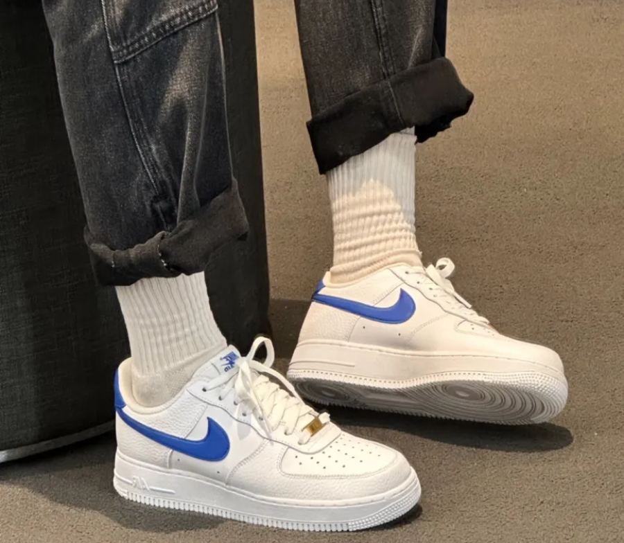 Giày Nike Air Force 1 Low 'White Royal Blue' DM2845-100 - Ảnh 4