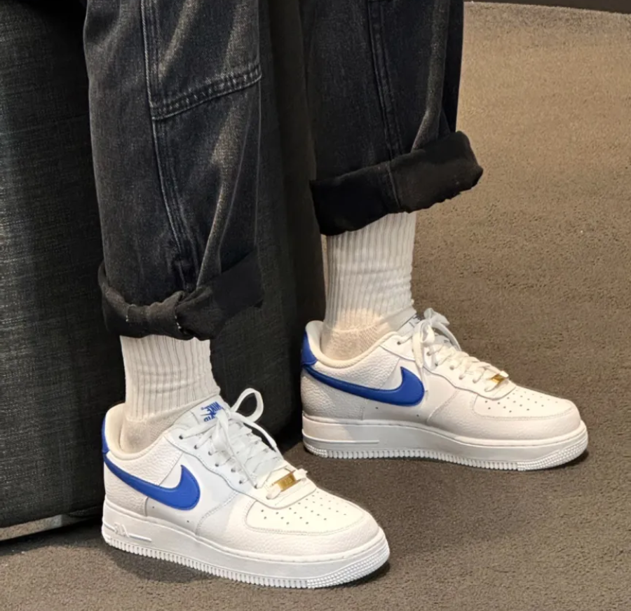 Giày Nike Air Force 1 Low 'White Royal Blue' DM2845-100 - Ảnh 3