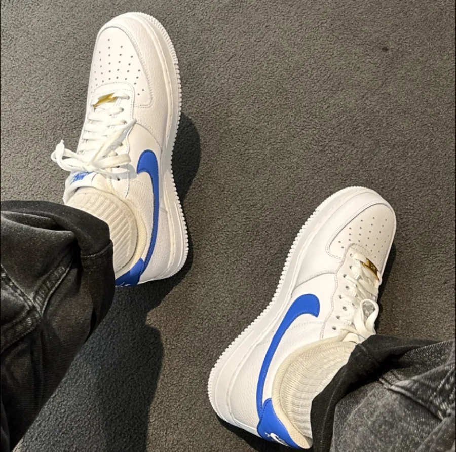 Giày Nike Air Force 1 Low 'White Royal Blue' DM2845-100 - Ảnh 5