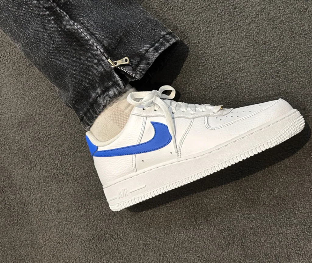 Giày Nike Air Force 1 Low 'White Royal Blue' DM2845-100 - Ảnh 6