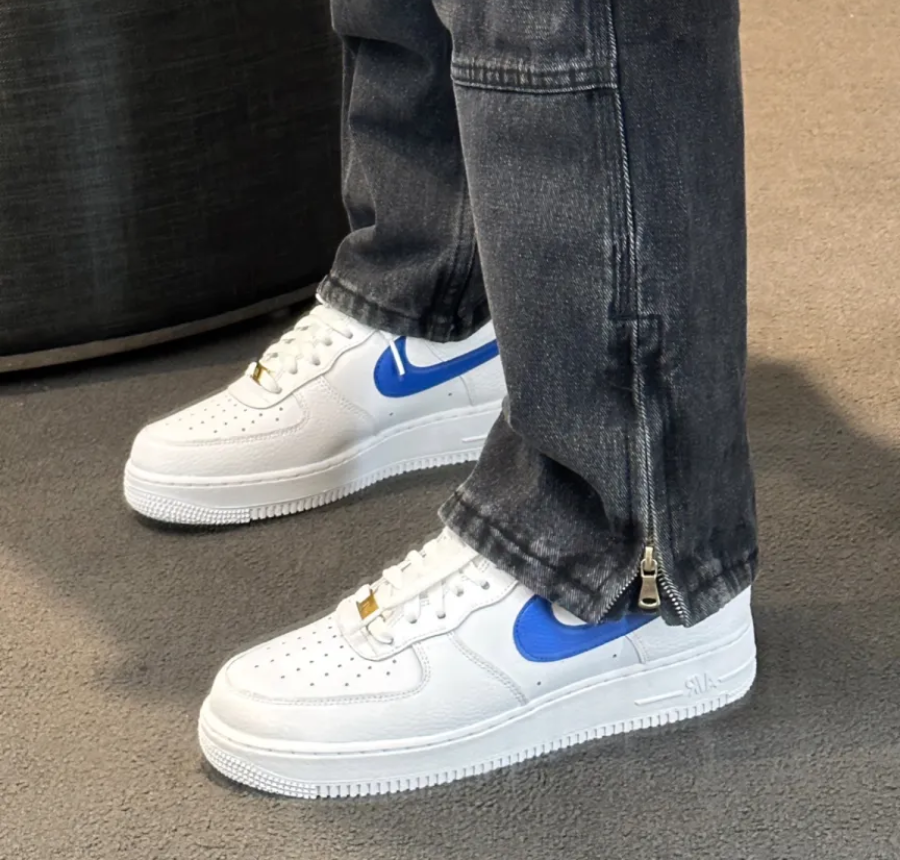 Giày Nike Air Force 1 Low 'White Royal Blue' DM2845-100 - Ảnh 7