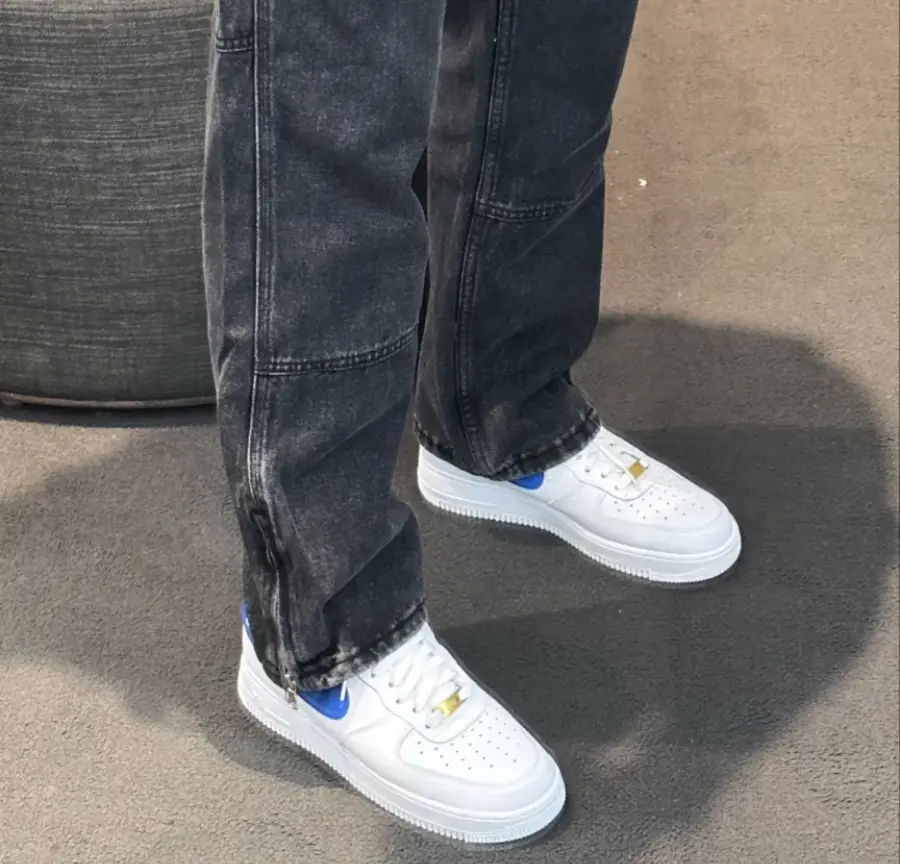 Giày Nike Air Force 1 Low 'White Royal Blue' DM2845-100 - Ảnh 8