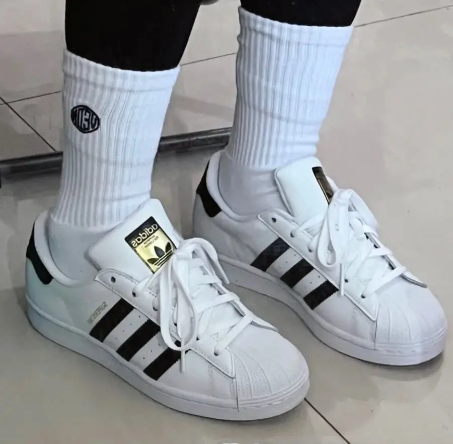 Giày Adidas Superstar 'Footwear White Black' EG4958 - Ảnh 9