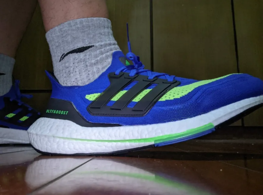 Giày Adidas Ultra Boost 21 'Sonic Ink Screaming Green' S23873 - Ảnh 3