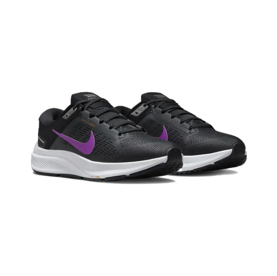 Alternative view of Giày Nike Air Zoom Structure 24 'Anthracite Vivid Purple' DA8535-007