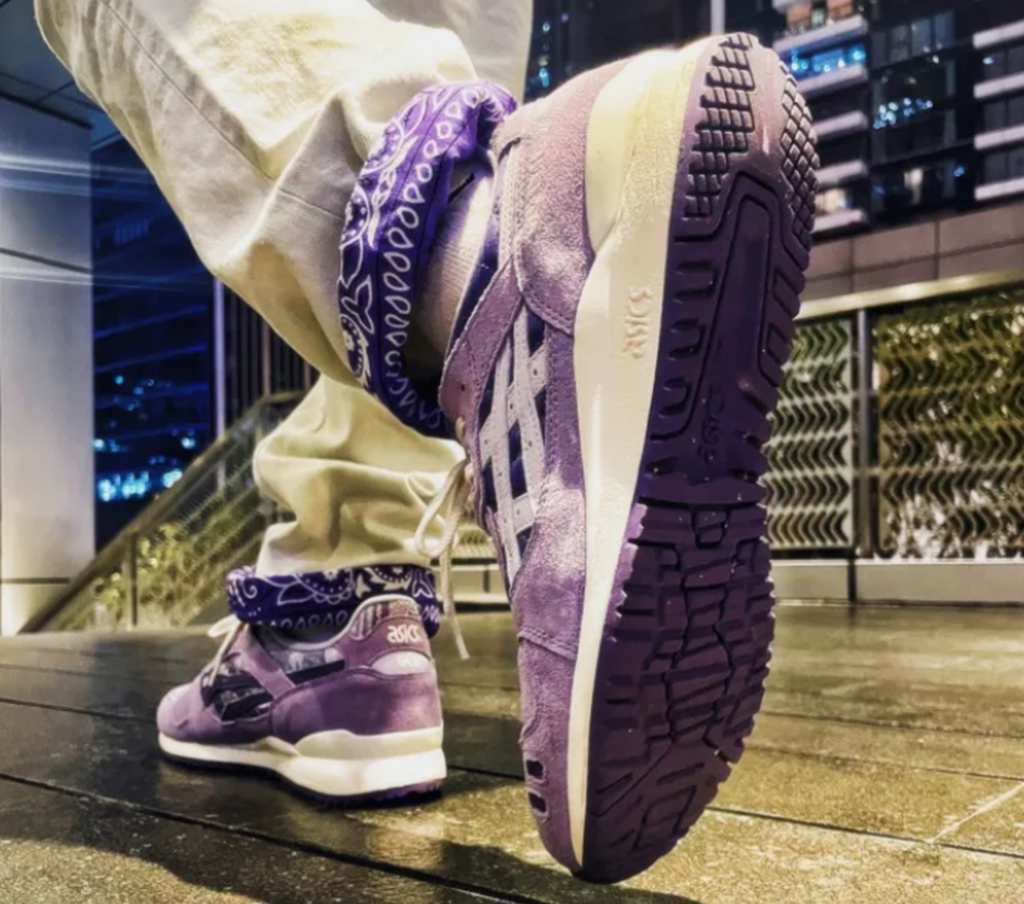 Giày Asics Gel Lyte 3 OG 'Ash Rock Bandana' 1201A318-500 - Ảnh 3