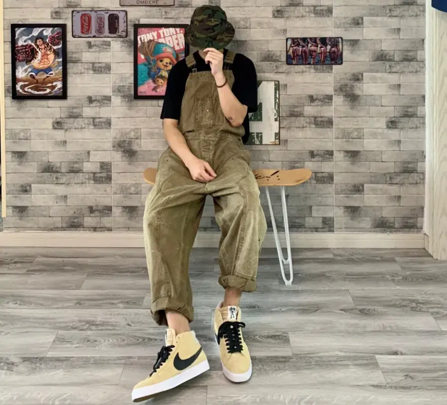 Giày Nike Stussy x Blazer Mid SB 'Midwest Gold' AH6158-700 - Ảnh 6