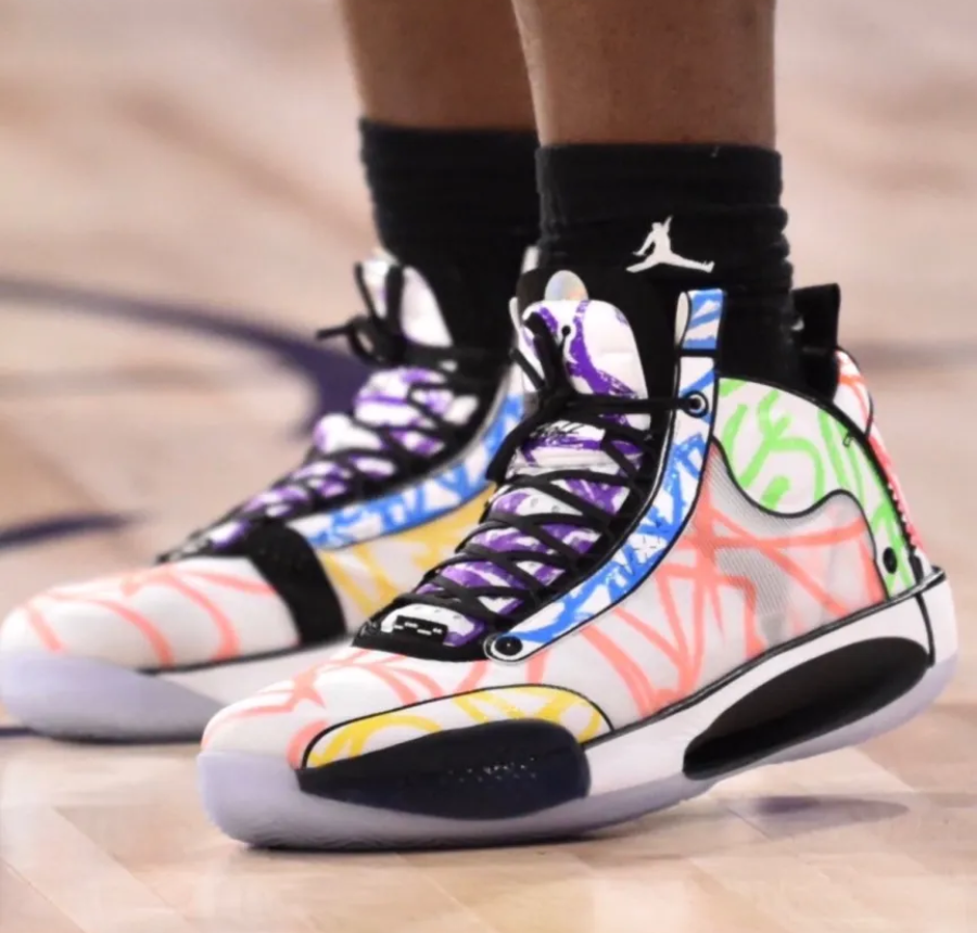 Giày Zion Williamson x Air Jordan 34 GS 'Noah' DA4450-100 - Ảnh 7