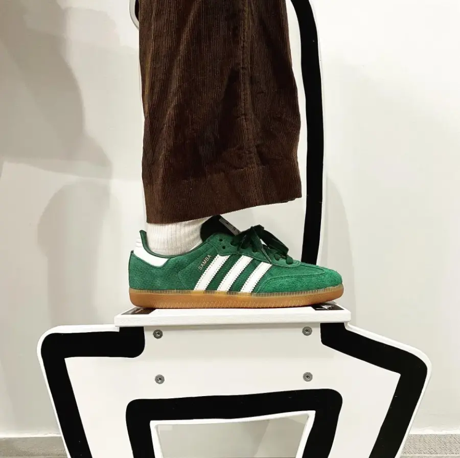 Giày Adidas Samba OG 'Collegiate Green Gum' HP7902 - Ảnh 4