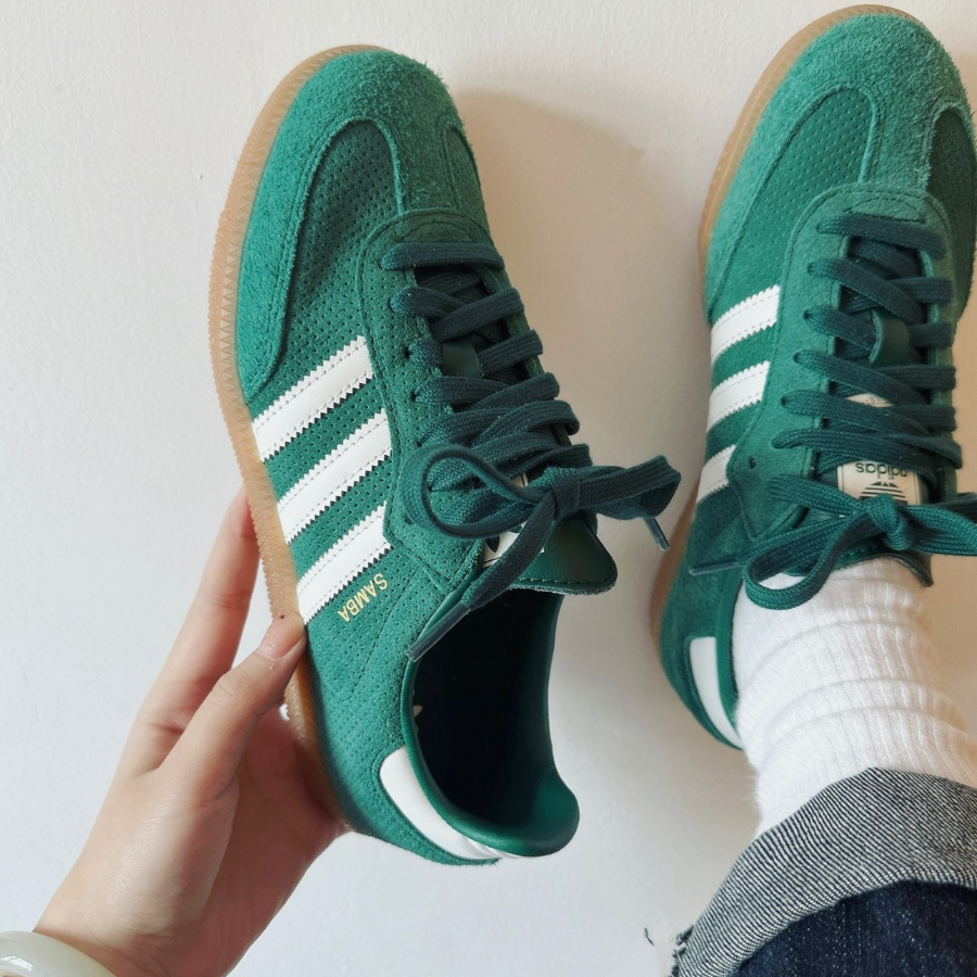 Giày Adidas Samba OG 'Collegiate Green Gum' HP7902 - Ảnh 2