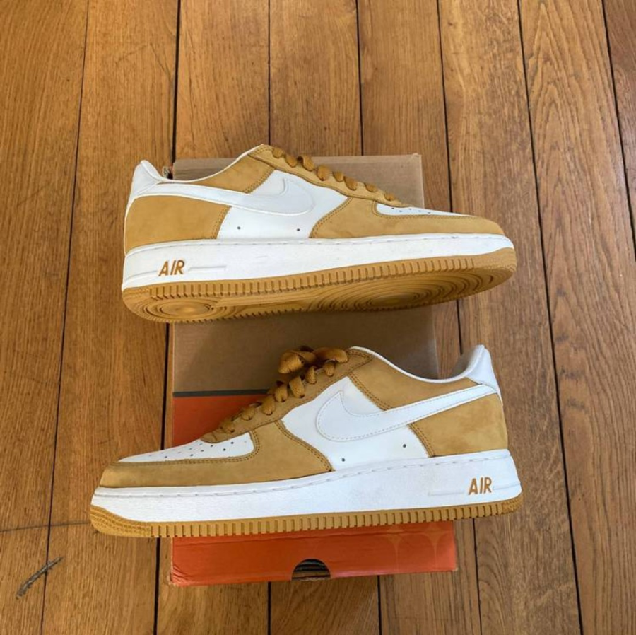 Giày Nike Air Force 1 Low 'Barcode Wheat' 306353-911 - Ảnh 5