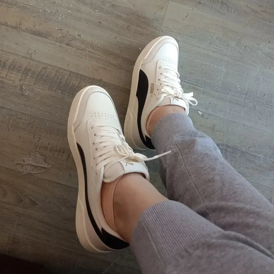 Giày Puma Caracal 'SoftFoam Beige Black' 369863-29 - Ảnh 4