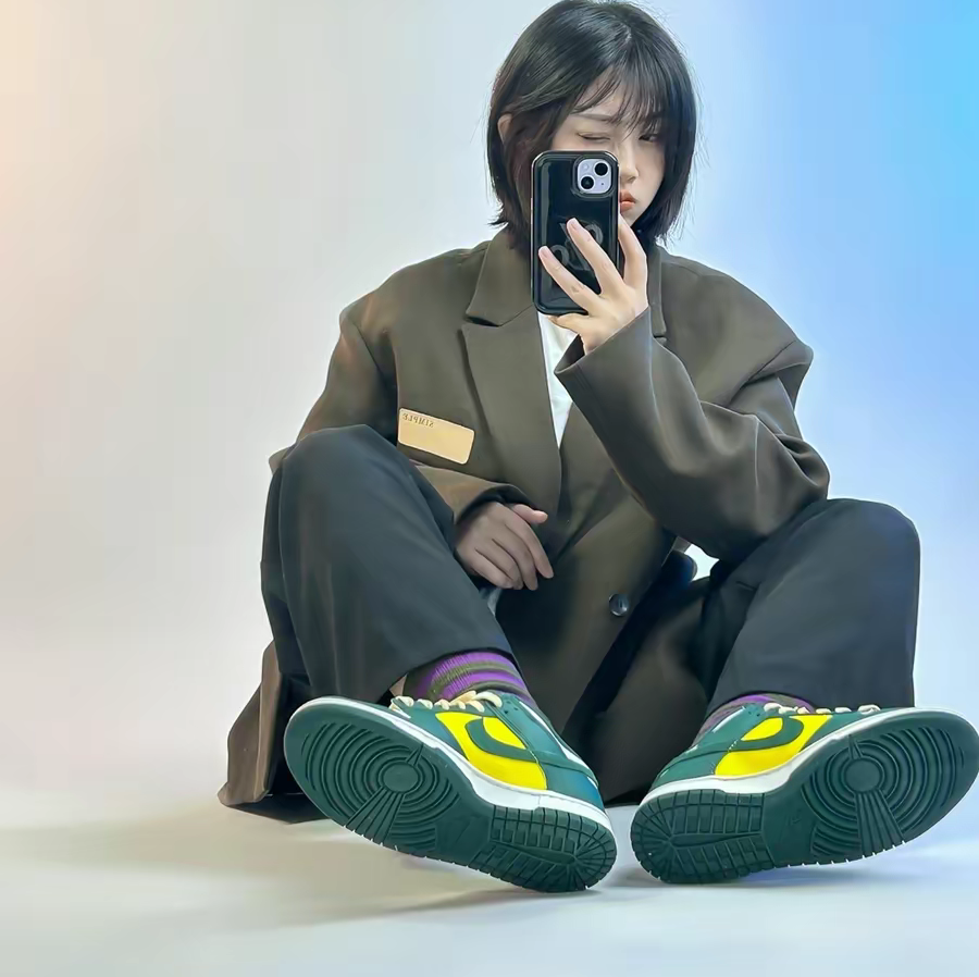 Giày Nike Dunk Low 'Noble Green' FD0350-133 - Ảnh 13