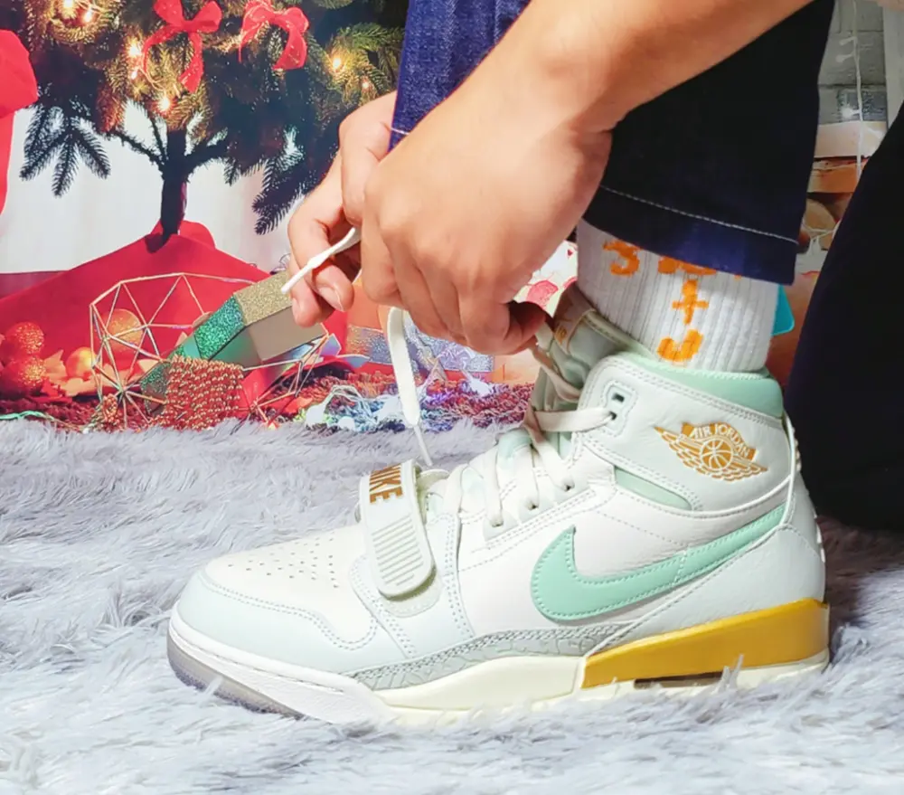Giày Nike Air Jordan Legacy 312 'Sail Pistachio Frost' DR8486-131 - Ảnh 4