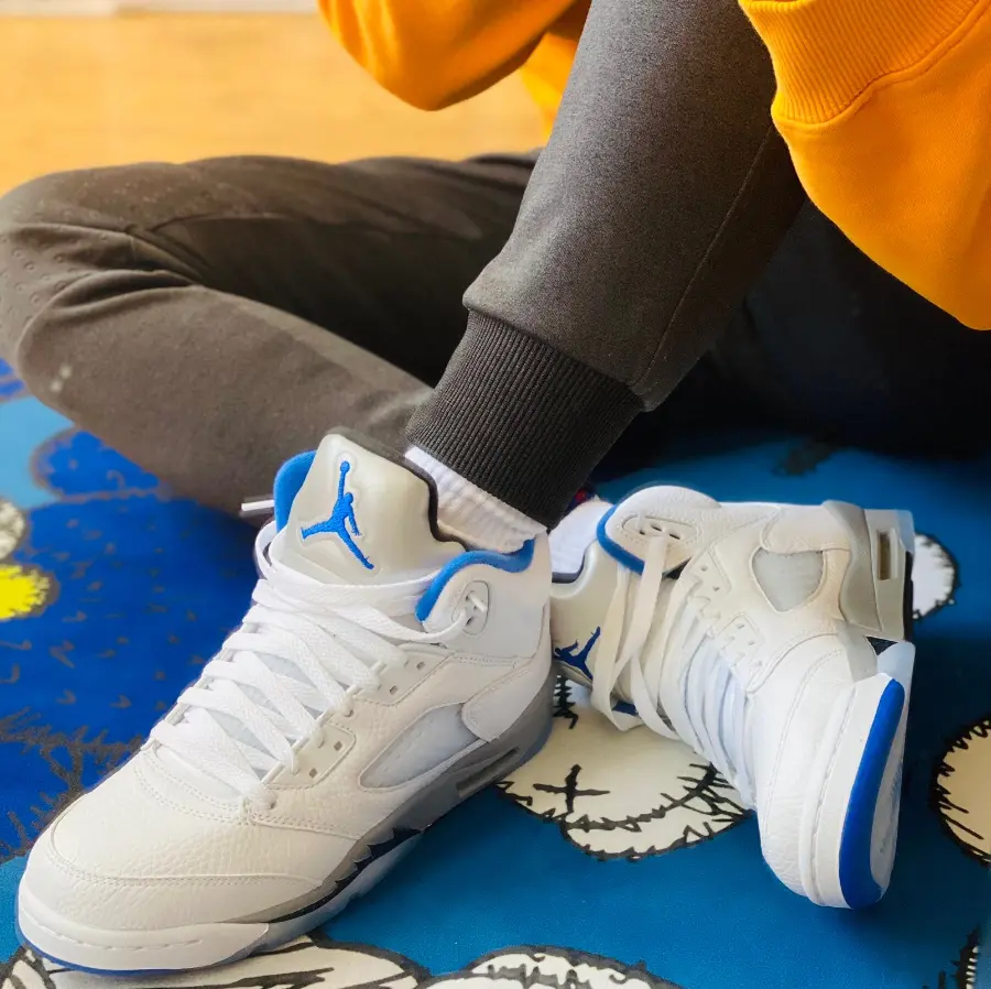 Giày Nike Air Jordan 5 Retro GS 'Stealth 2.0' 440888-140 - Ảnh 3