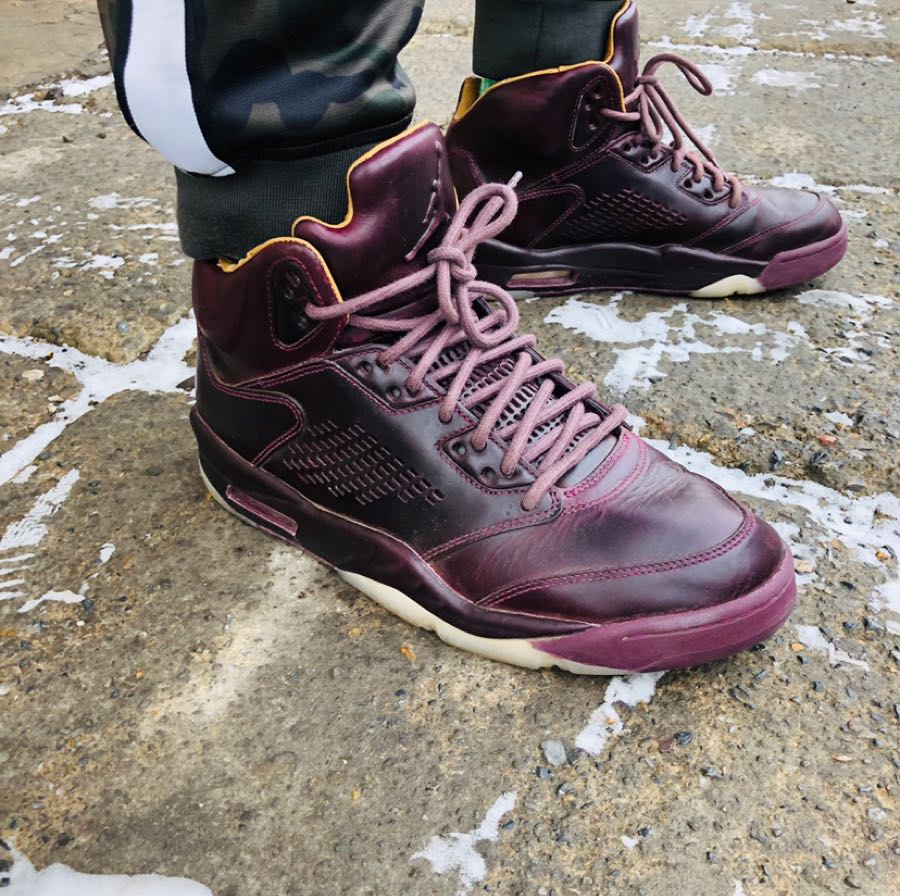 Giày Nike Jordan 5 Retro Premium 'Wine' 881432-612 - Ảnh 2