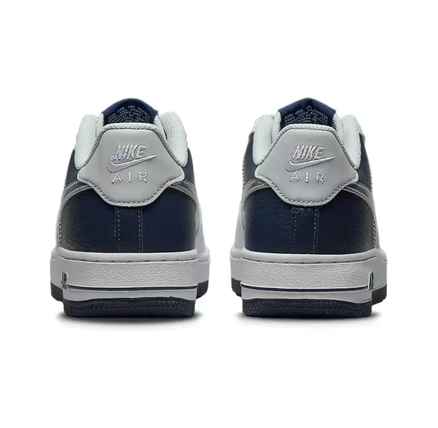 Giày Nike Air Force 1 Low GS 'White Navy' DQ6048-100 - Ảnh 4