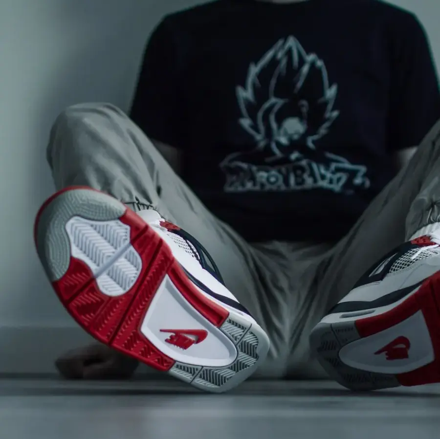 Giày Nike Air Jordan 4 Retro OG Fire Red 2020 DC7770-160 - Ảnh 7