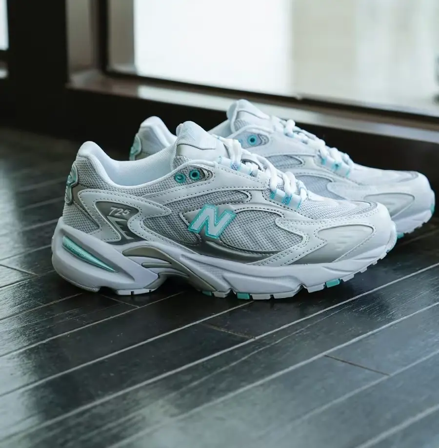 Giày New Balance 725 'White Silver Blue' ML725L - Ảnh 5
