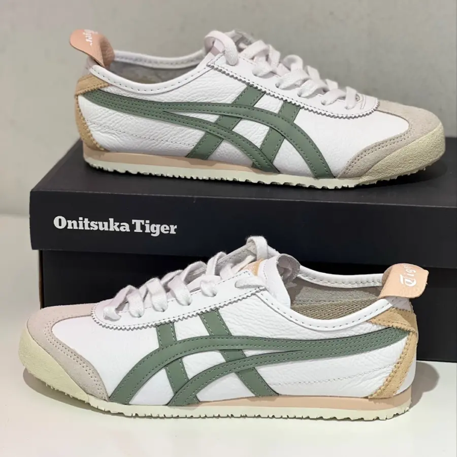 Alternative view of Giày Onitsuka Tiger Mexico 66 'White Tricolor' 1182A078-111