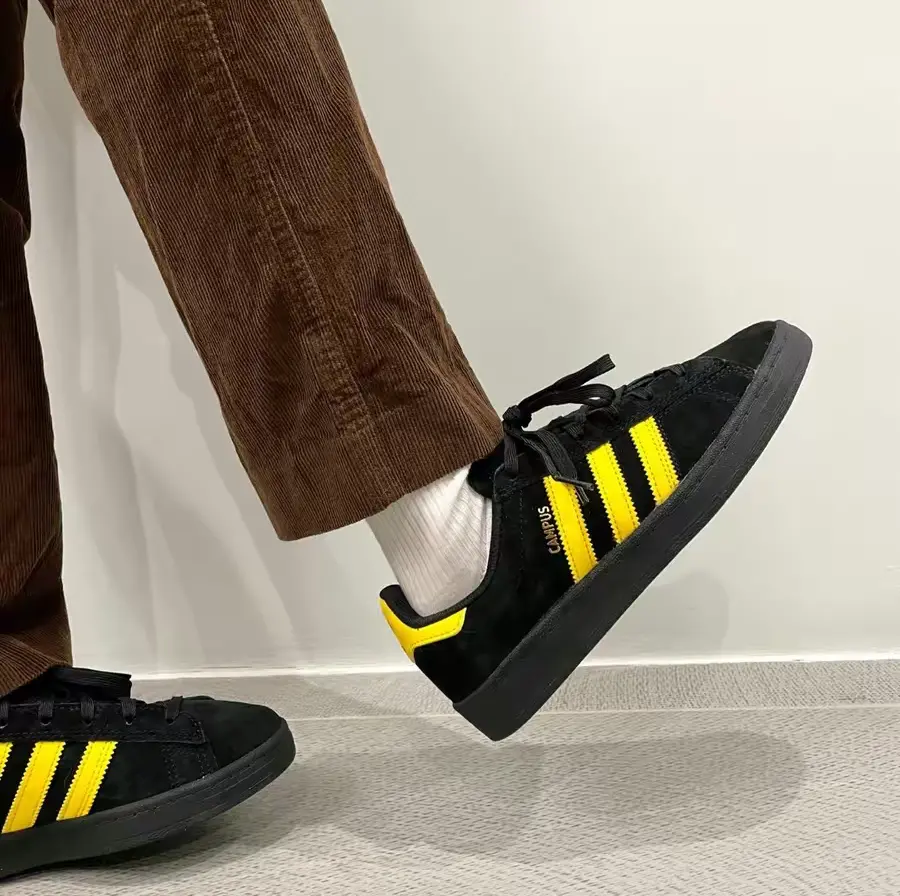 Giày Adidas Campus ADV 'Black Bold Gold' GW3131 - Ảnh 3