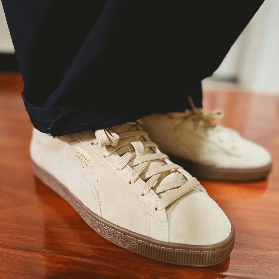 Alternative view of Giày Puma Suede Gum 'Beige' 381174-02