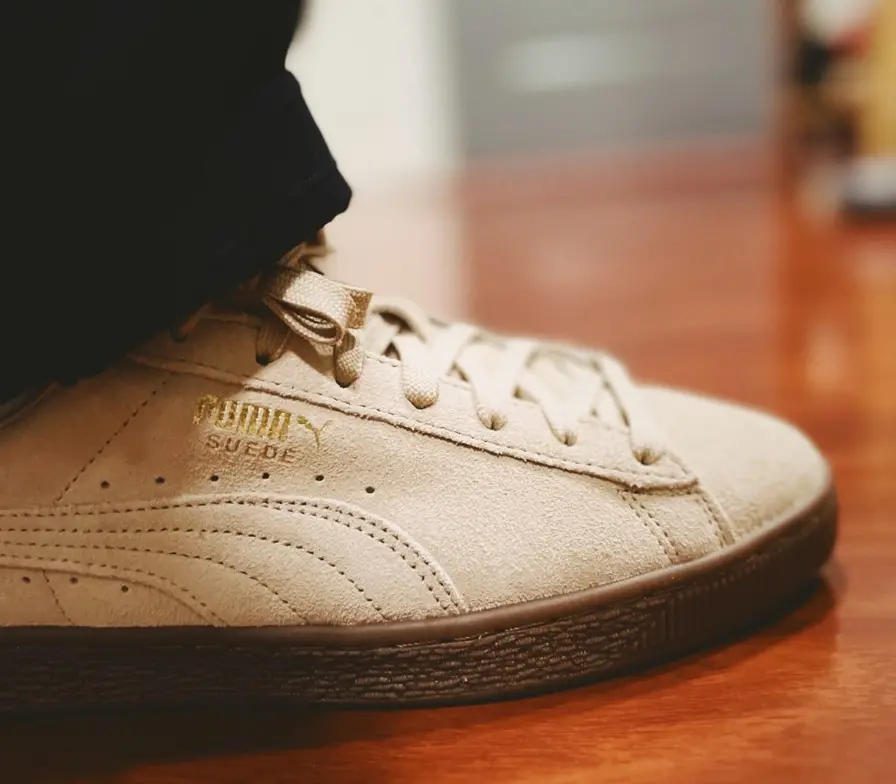Giày Puma Suede Gum 'Beige' 381174-02 - Ảnh 3