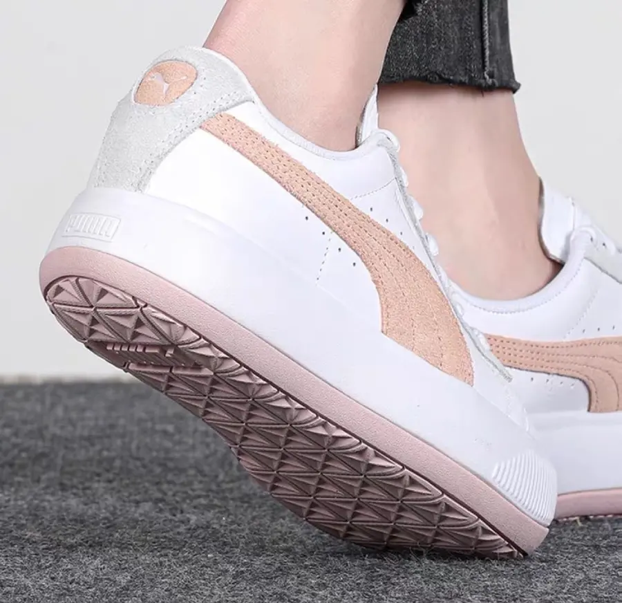 Alternative view of Giày Puma Suede Mayu 'White Orange' 382581-03