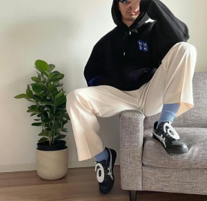 Alternative view of Giày Asics Chemist Creations x All Court Alpha-S 'Black' 1203A160-001